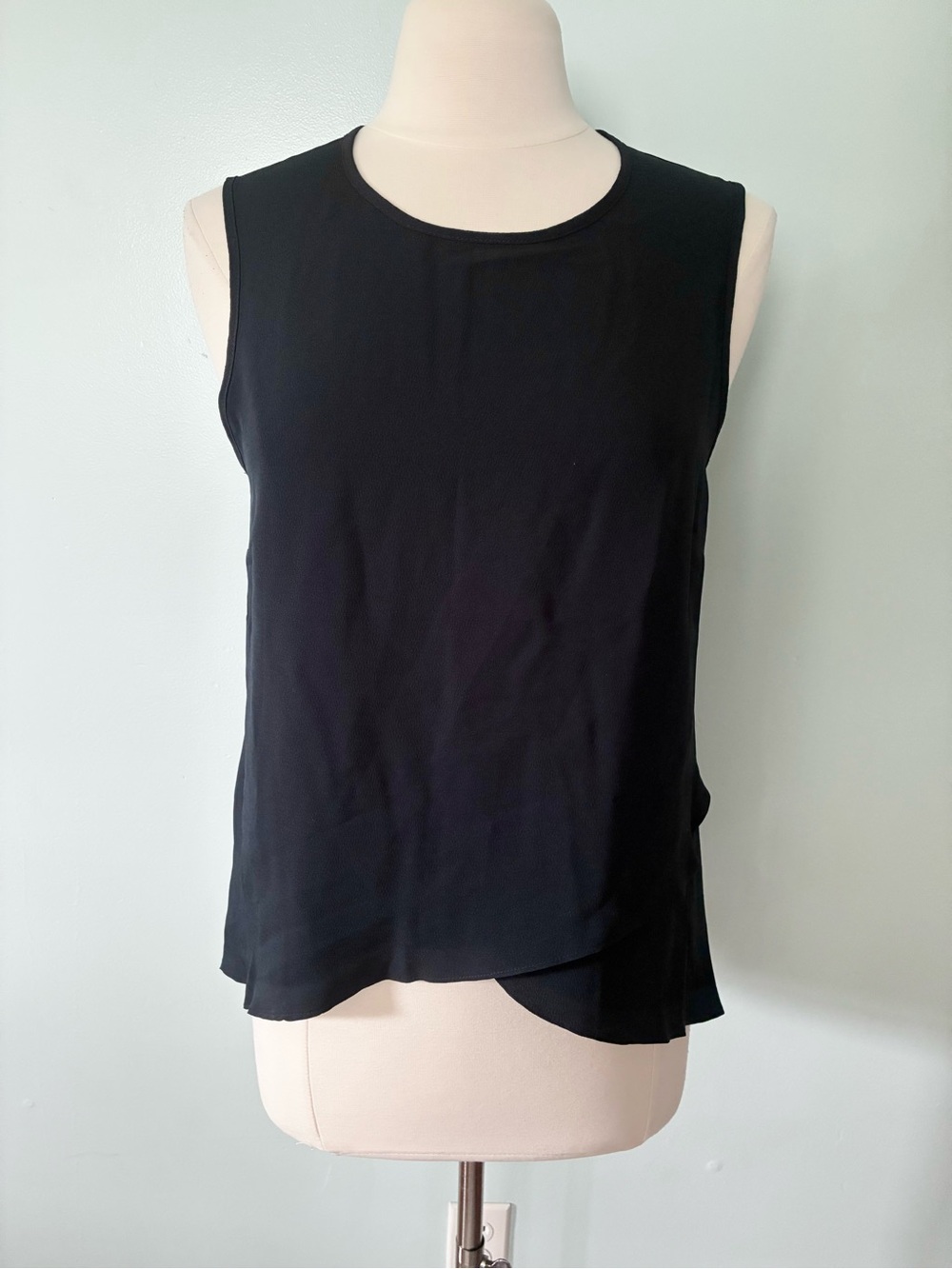 BCBGMaxAzria Layered Sleeveless Blouse